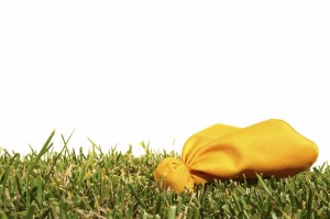 iStock football penalty flag