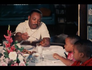 MLK with family